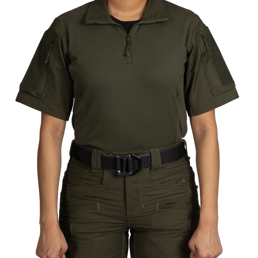 First Tactical Women's OD Green Shirt